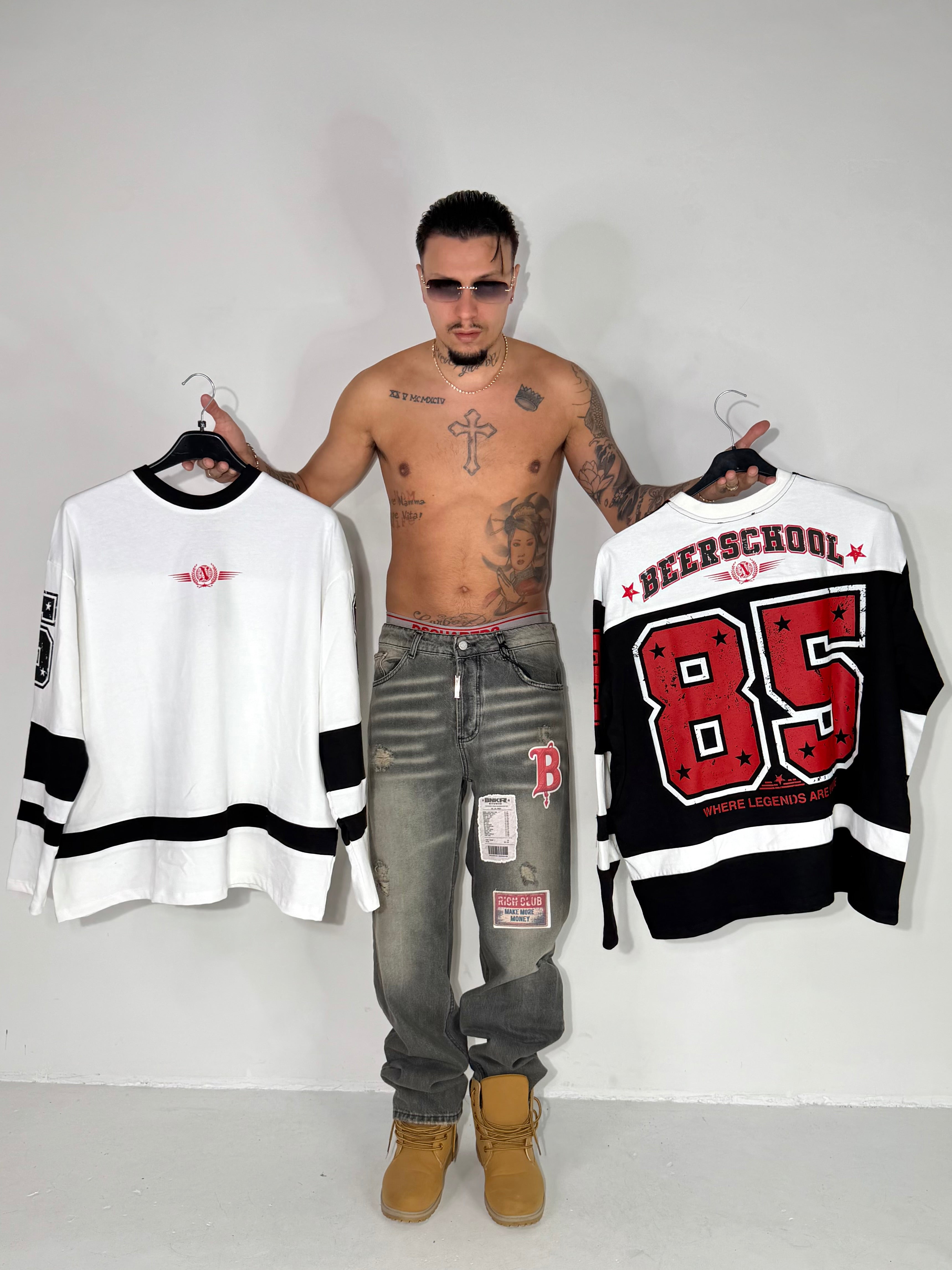 LONG SLEEVE BICOLOR BNK