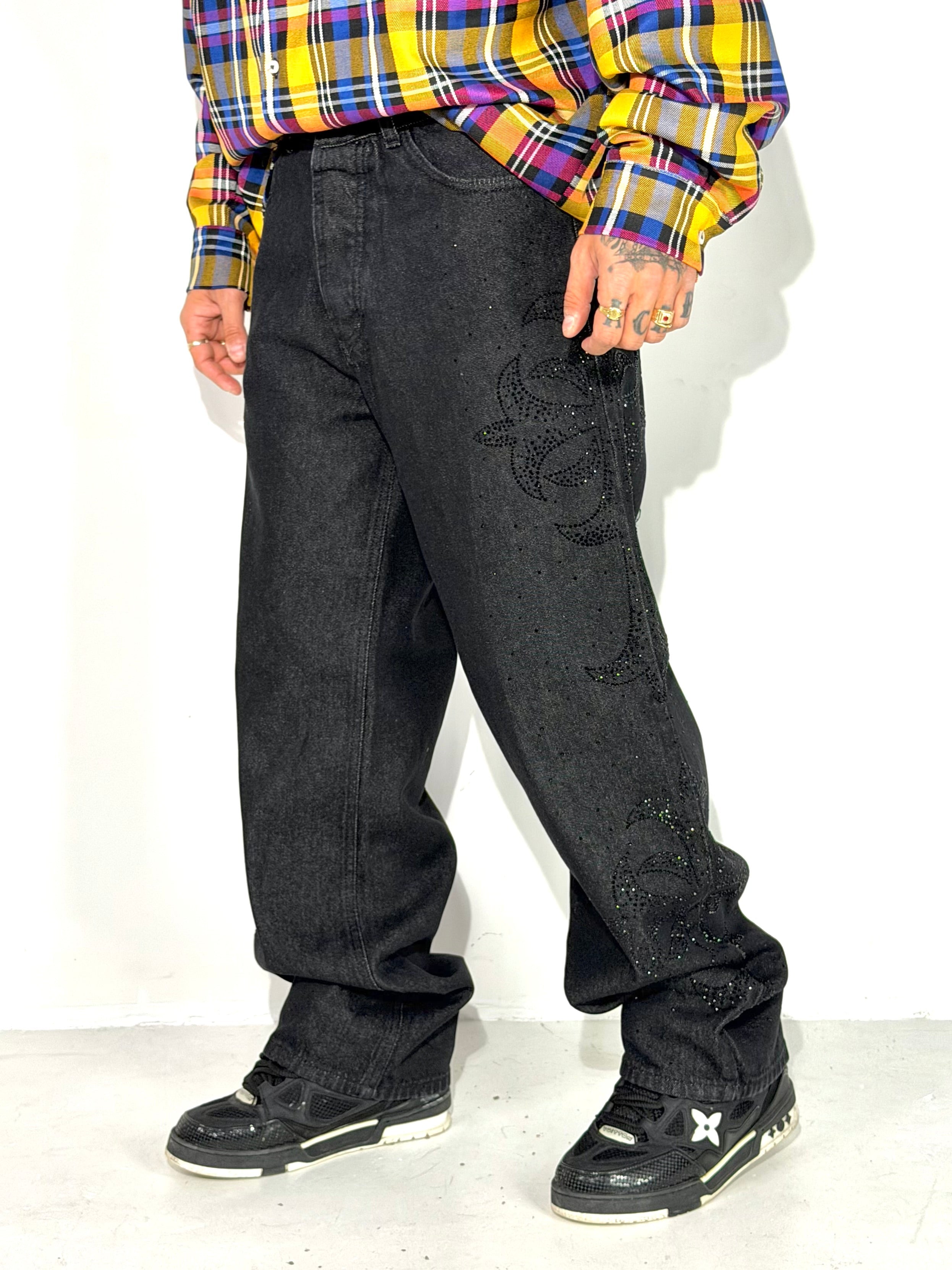 JEANS LOVE CON STRASS