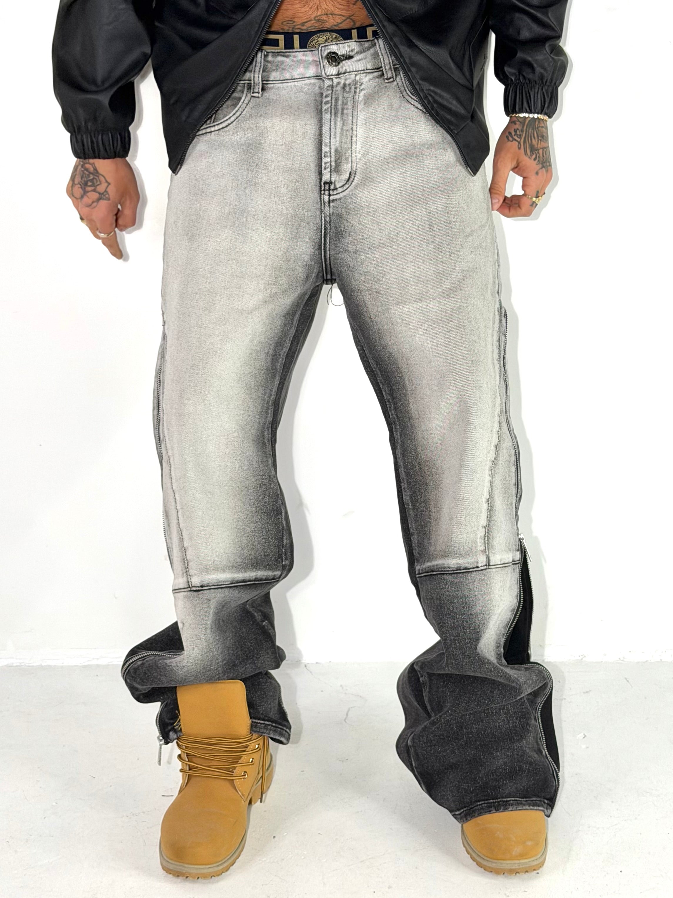 JEANS FUL ZIP 3D