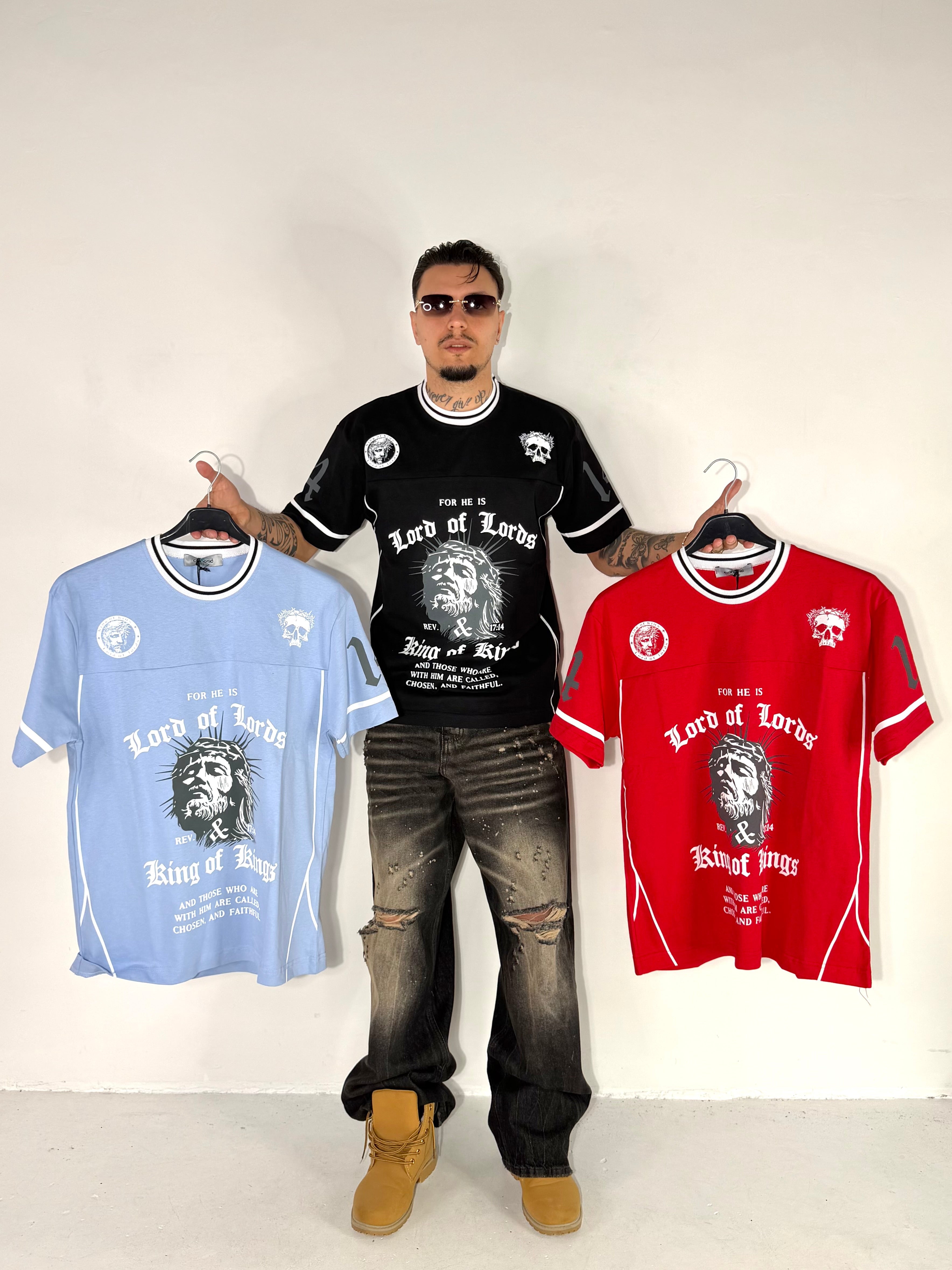 T-SHIRT KINGS 3 colori