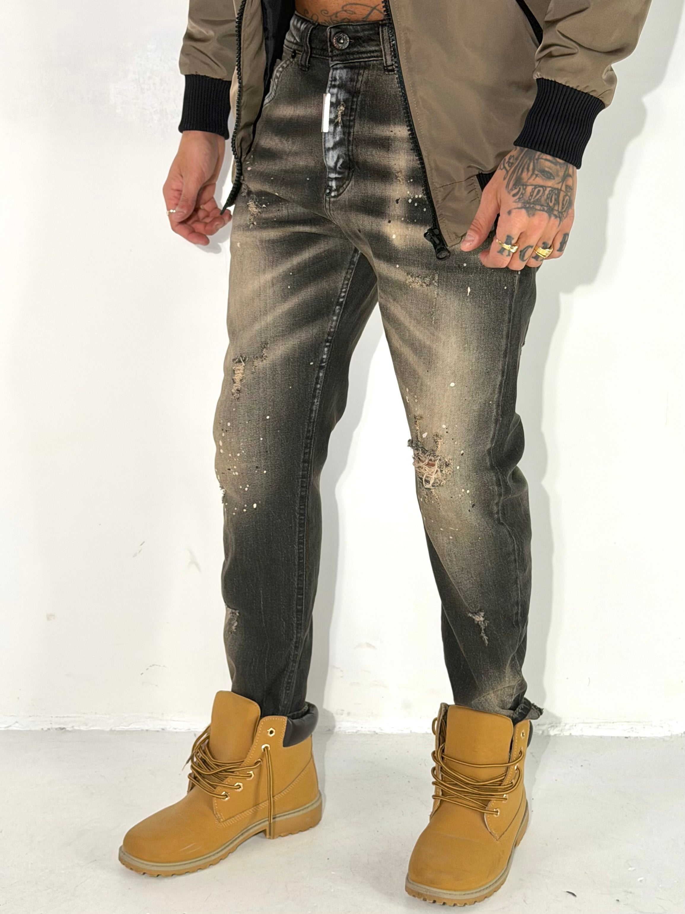 JEANS NEW FIT CANADIANS BLACK