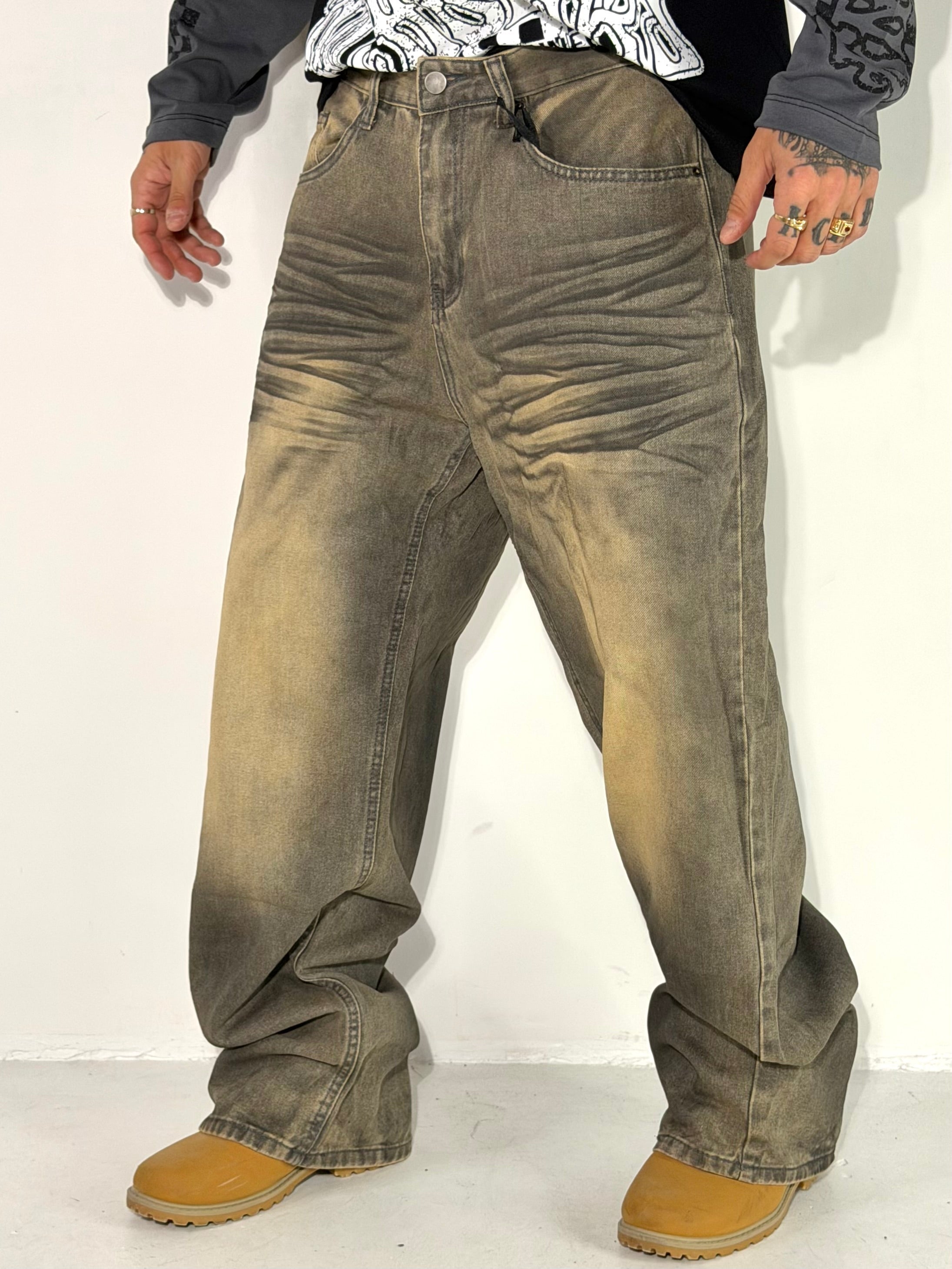JEANS SFUMATO BAGGY
