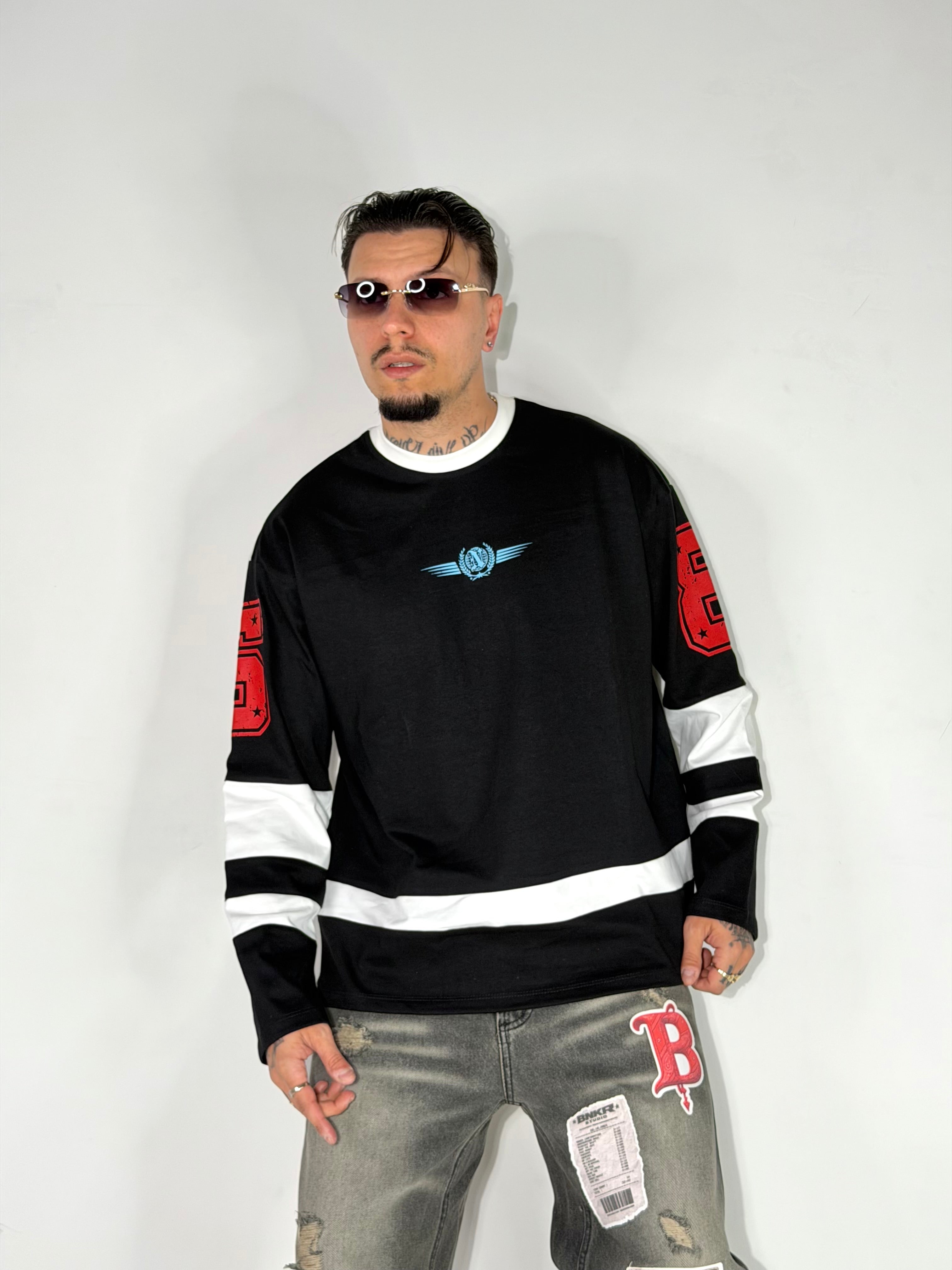 LONG SLEEVE BICOLOR BNK