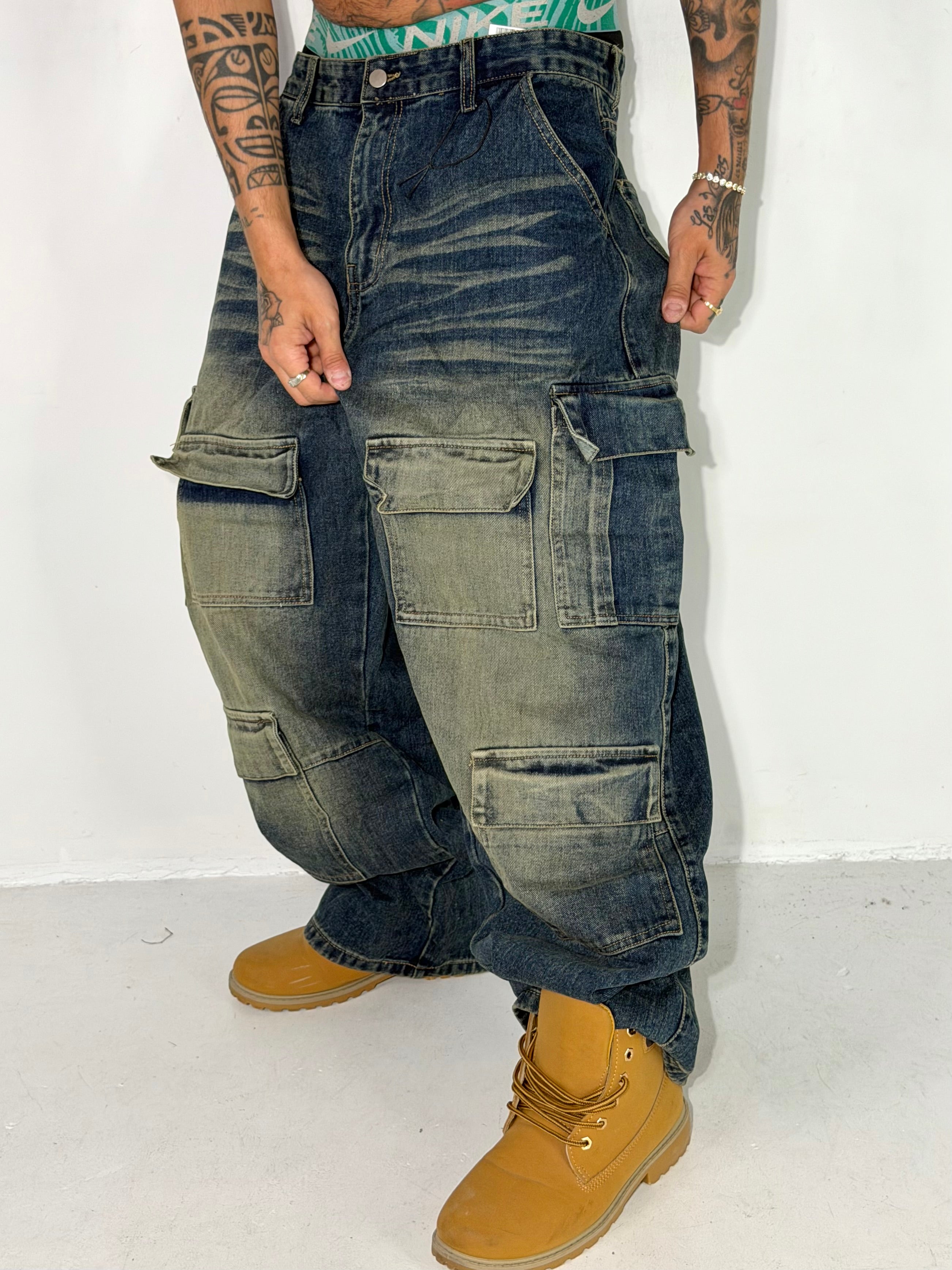 CARGO BAGGY TASCONATO